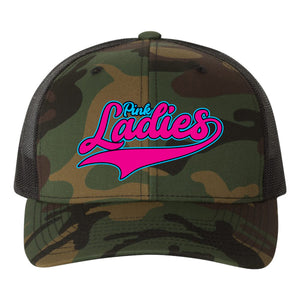 Pink Ladies Fastpitch YP Classics Retro Trucker Snapback Hat