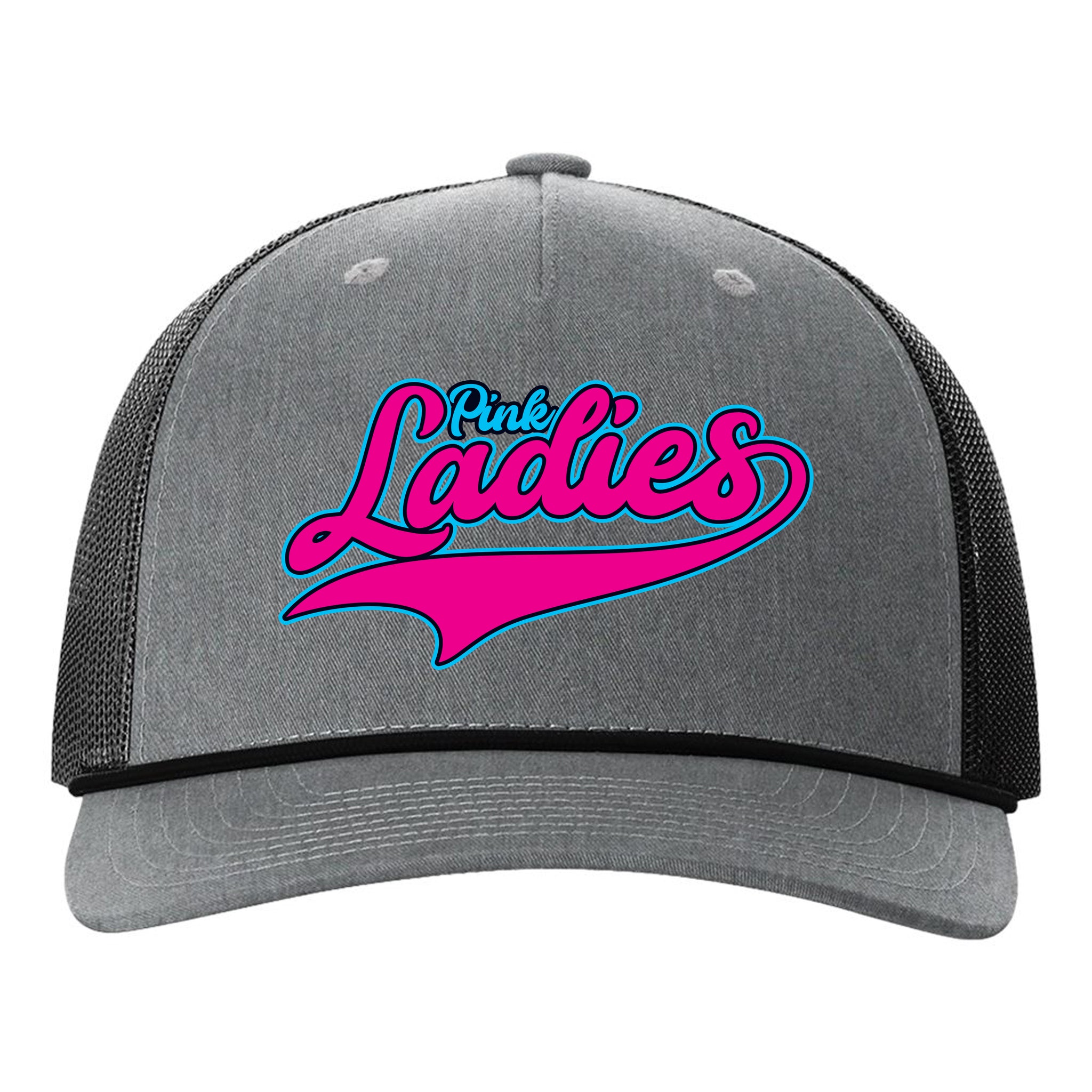 Pink Ladies Fastpitch Richardson 112FPR Five Panel Trucker with Rope Snapback