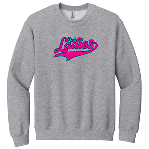 Pink Ladies Fastpitch Gildan® Heavy Blend™ Crewneck Sweatshirt