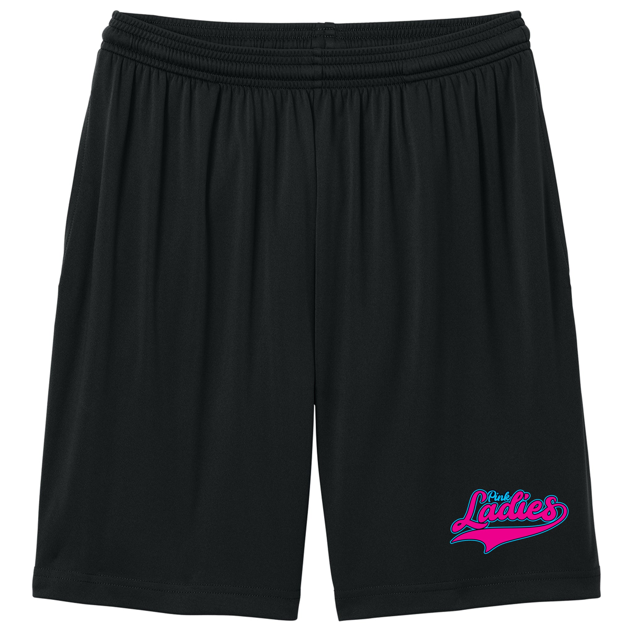 Pink Ladies Fastpitch Sport-Tek® PosiCharge® Competitor™ 7” Pocketed Short