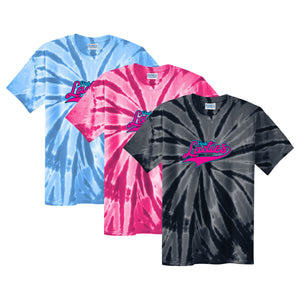 Pink Ladies Fastpitch Port & Company® Tie-Dye Tee