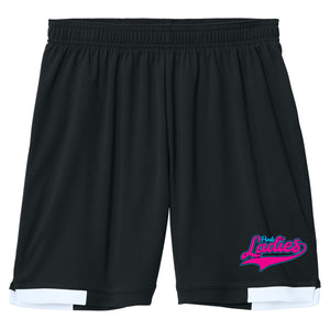 Pink Ladies Fastpitch Sport-Tek® Women's/Girl's Club 5” Short