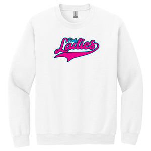 Pink Ladies Fastpitch Gildan® Heavy Blend™ Crewneck Sweatshirt