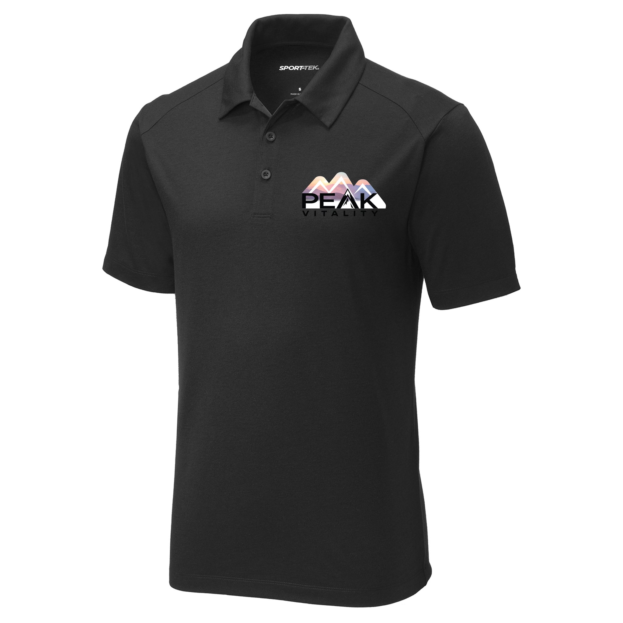 Peak VItality Sport-Tek ® PosiCharge ® Tri-Blend Wicking Polo