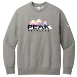 Peak Vitality Nike Club Fleece Sleeve Swoosh Crew