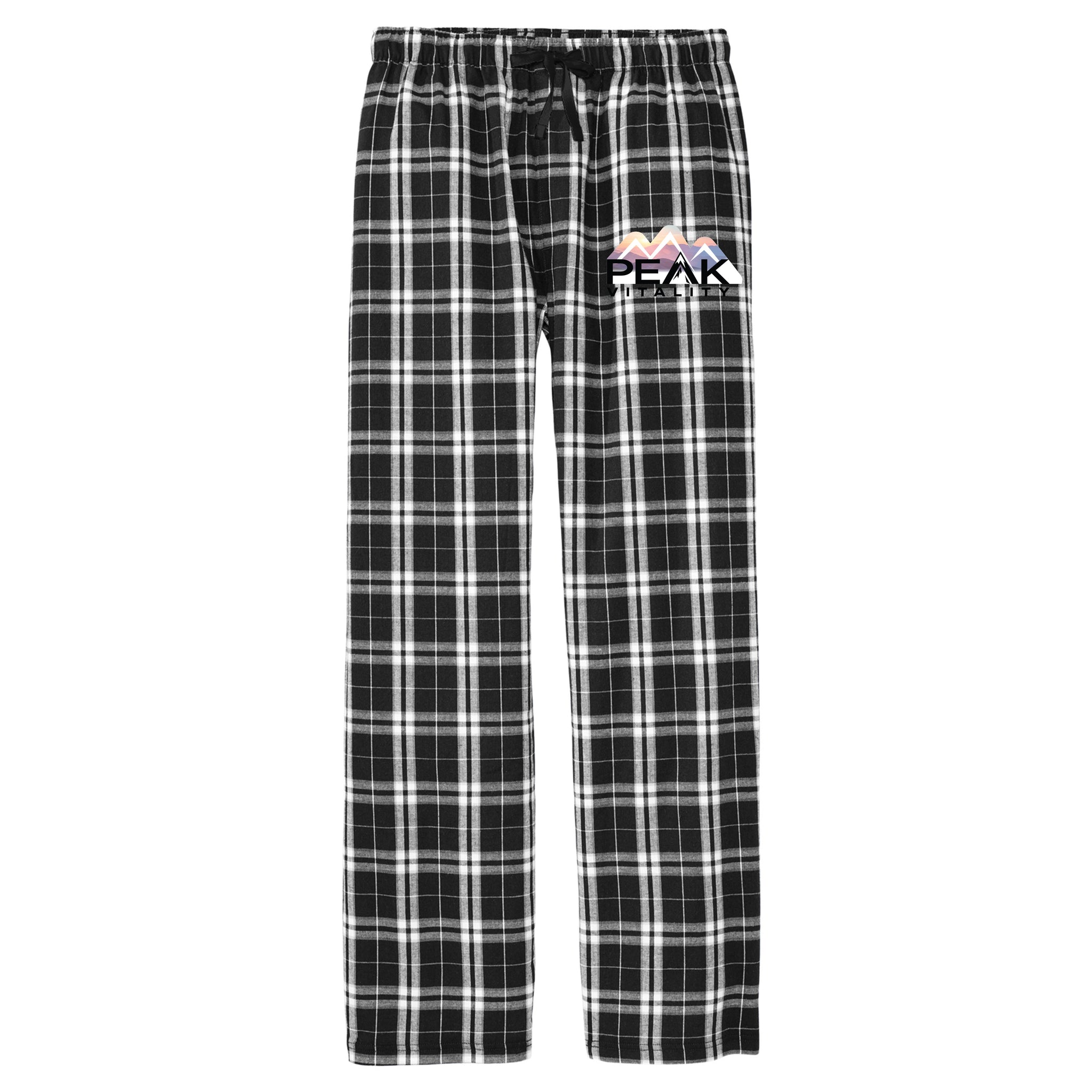 Peak Vitality Flannel Plaid Pant