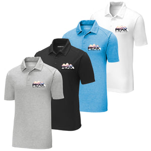 Peak VItality Sport-Tek ® PosiCharge ® Tri-Blend Wicking Polo