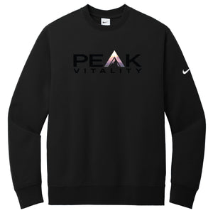 Peak Vitality Nike Club Fleece Sleeve Swoosh Crew