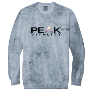 Peak Vitality Comfort Colors® Color Blast Crewneck Sweatshirt