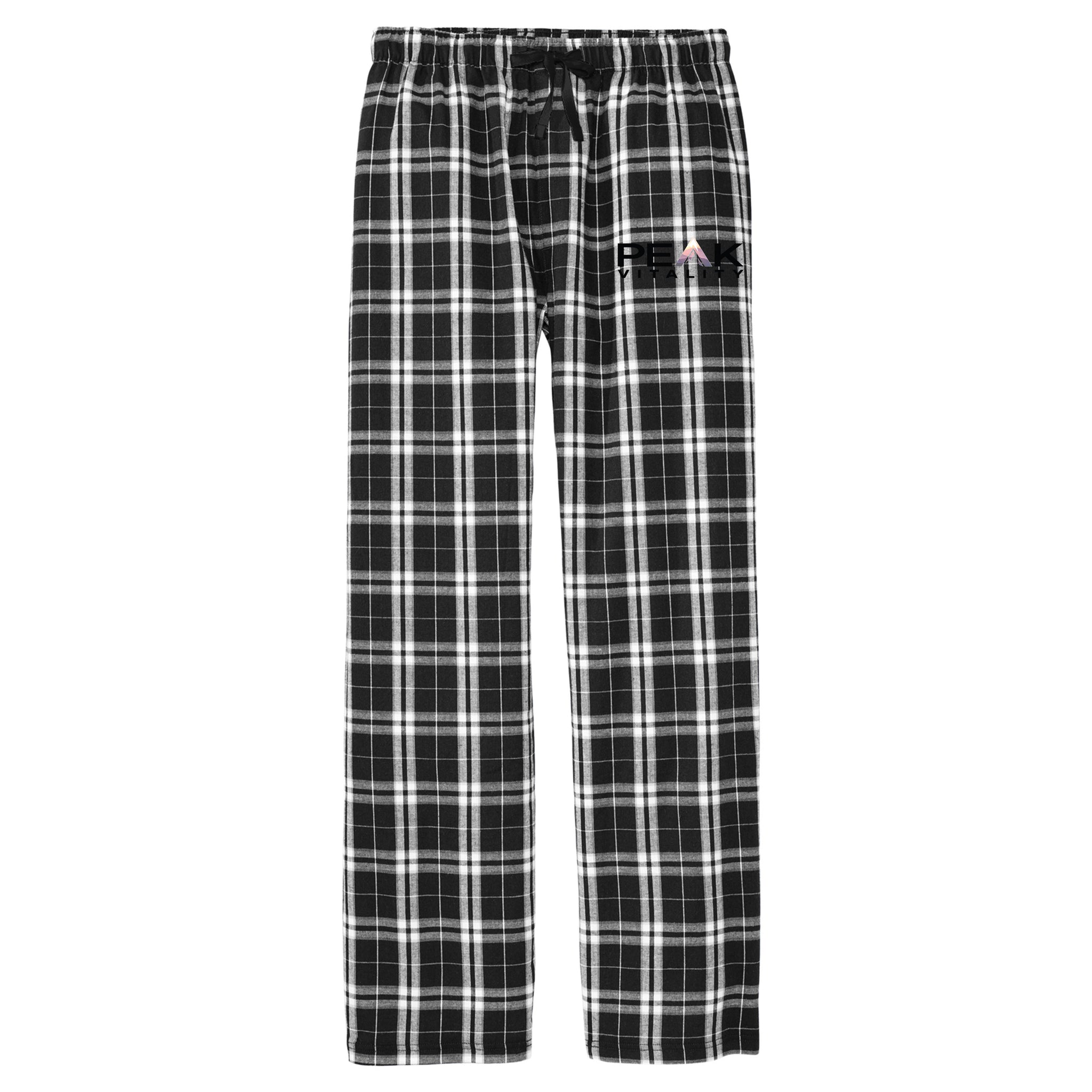 Peak Vitality Flannel Plaid Pant