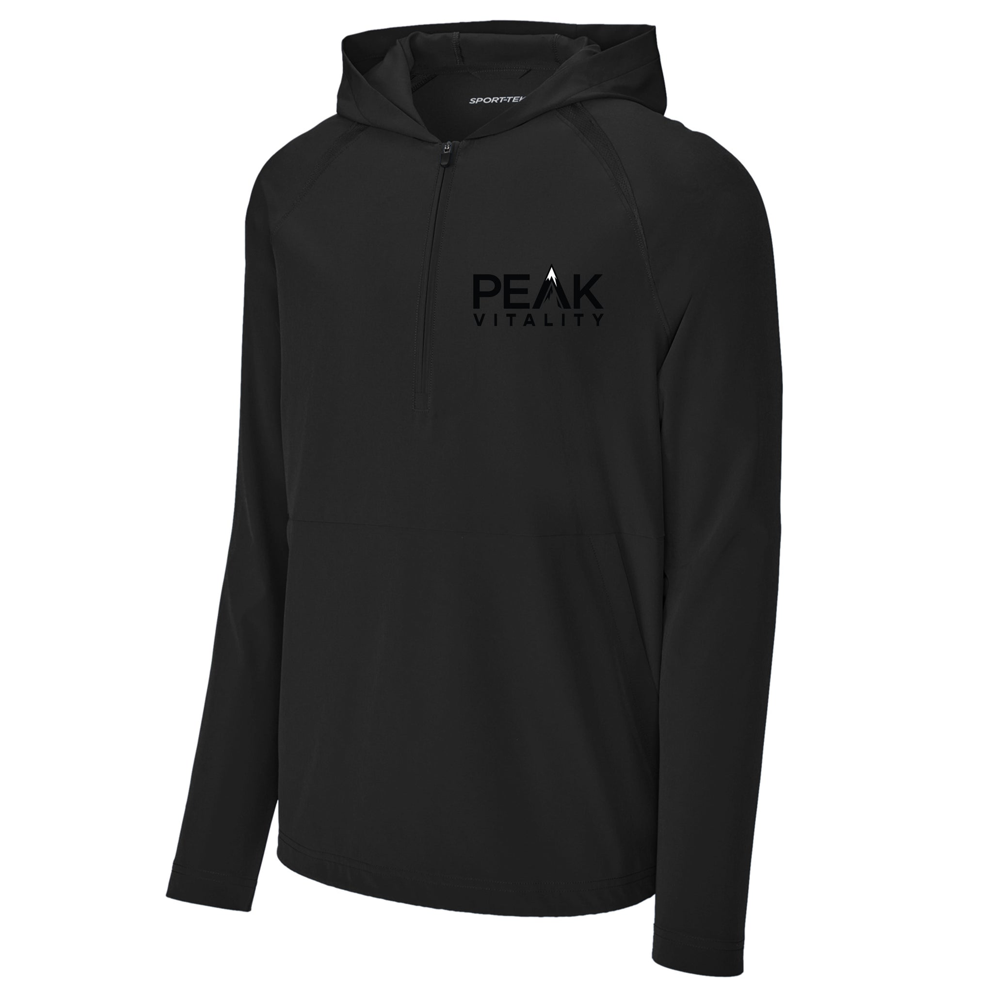 Peak Vitality Sport-Tek® Sport-Wick® Stretch 1/2-Zip Hoodie