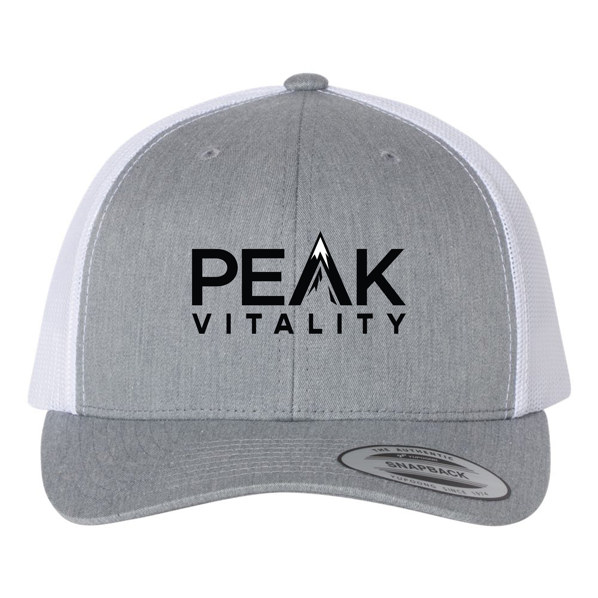 Peak Vitality YP Classics Retro Trucker Snapback Hat