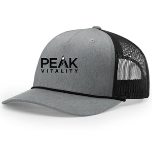 Peak Vitality Richardson 115CH Low Pro Trucker with Rope Hat