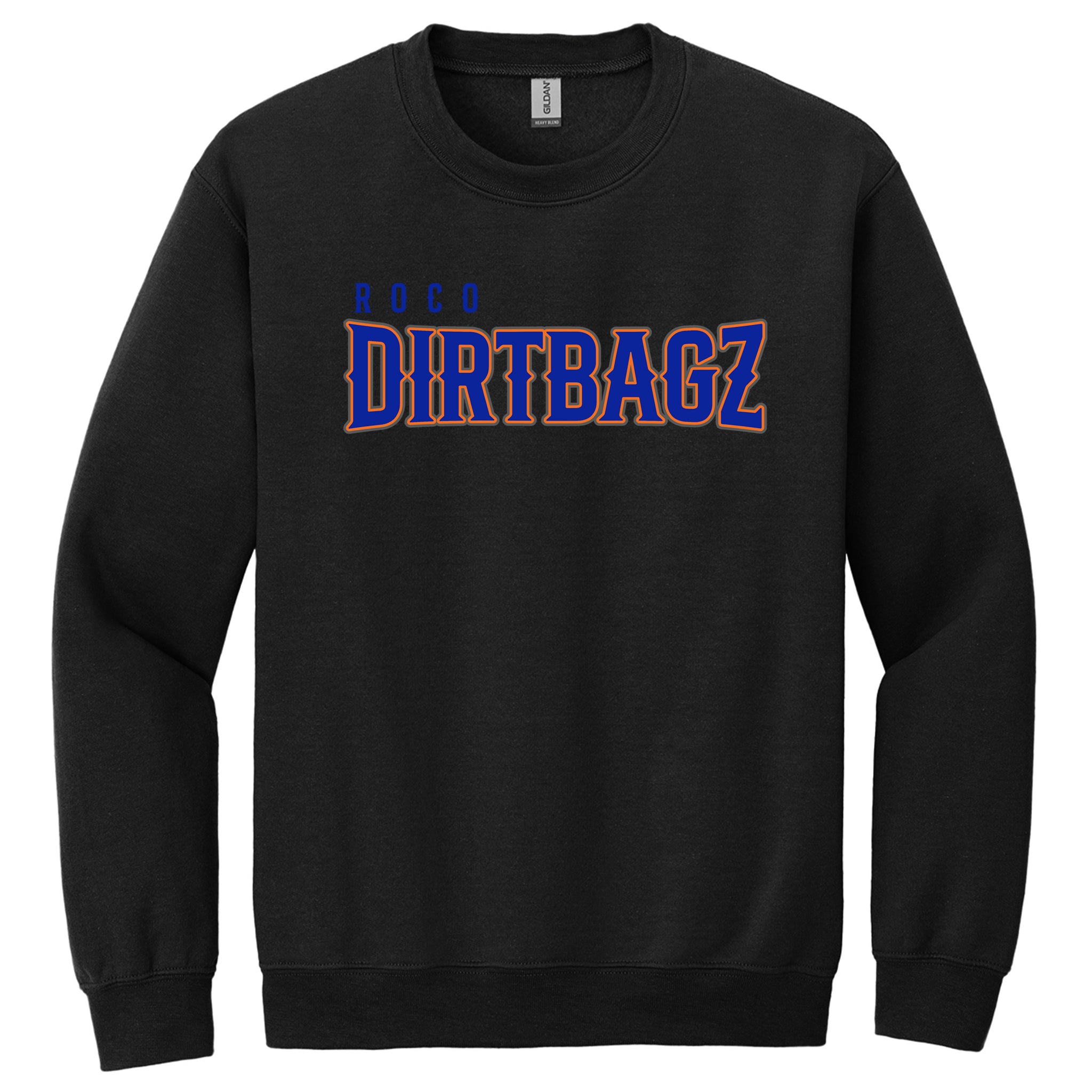 Roco Dirtbagz Baseball Gildan® Heavy Blend™ Crewneck Sweatshirt