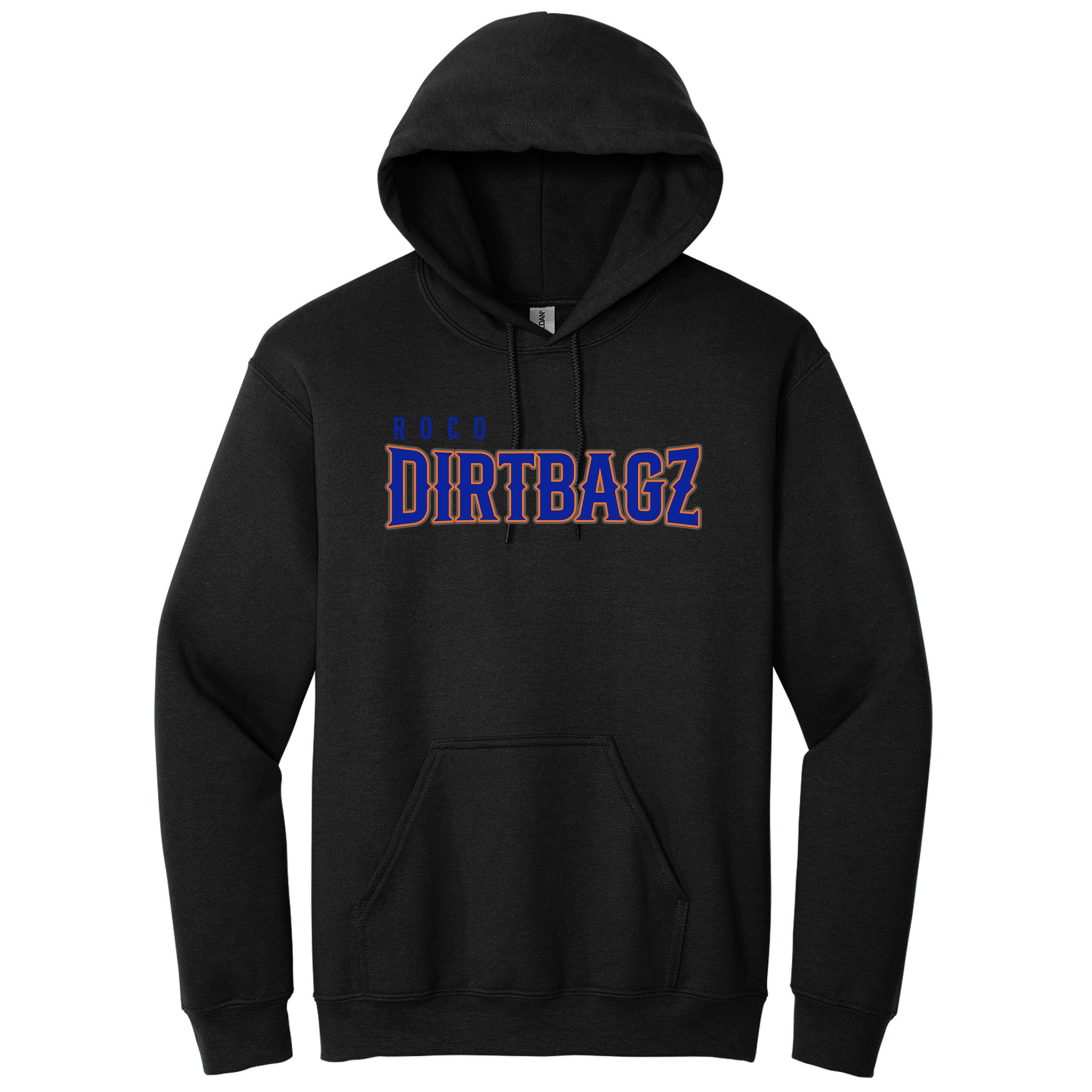 Roco Dirtbagz Baseball Gildan® Heavy Blend™ Hooded Sweatshirt