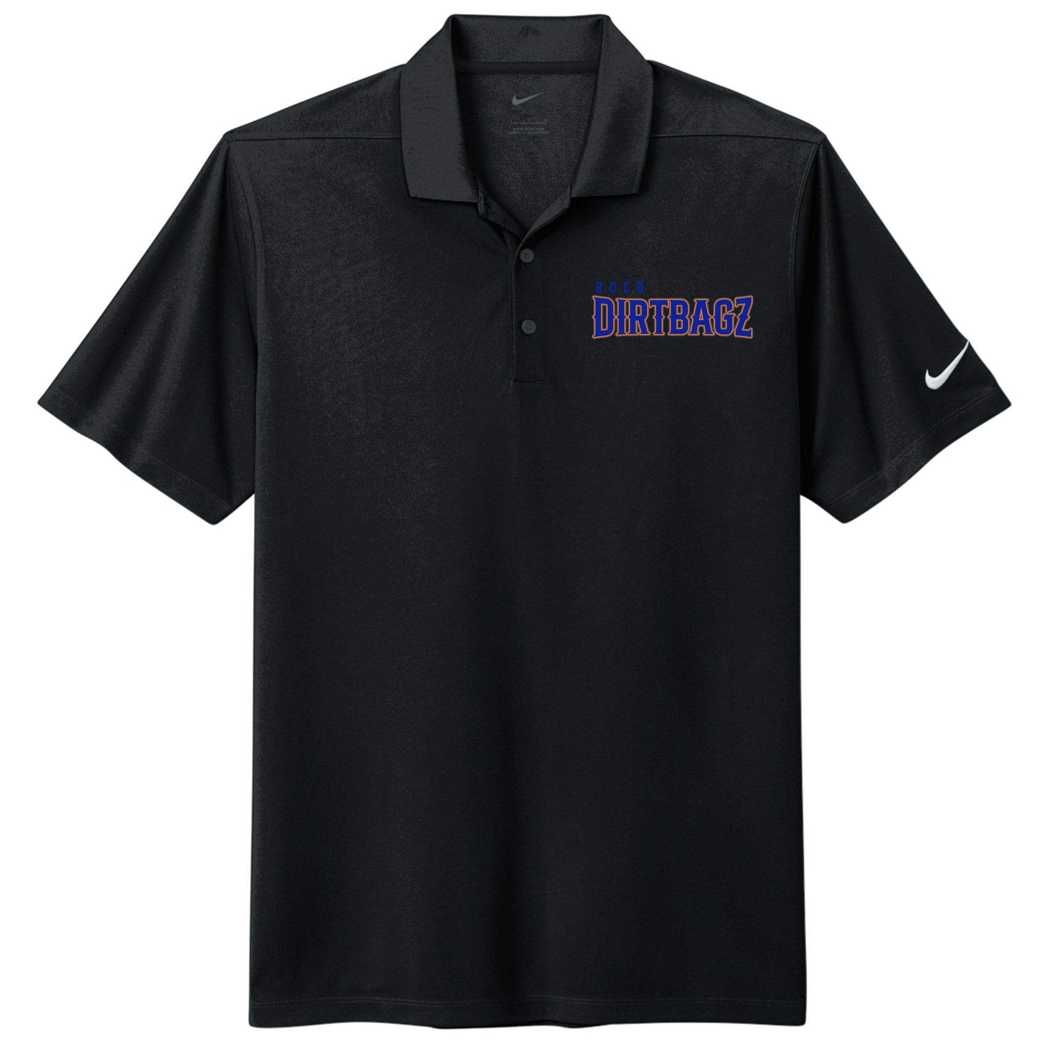 Roco Dirtbagz Baseball Nike Dri-FIT Micro Pique 2.0 Pocket Polo