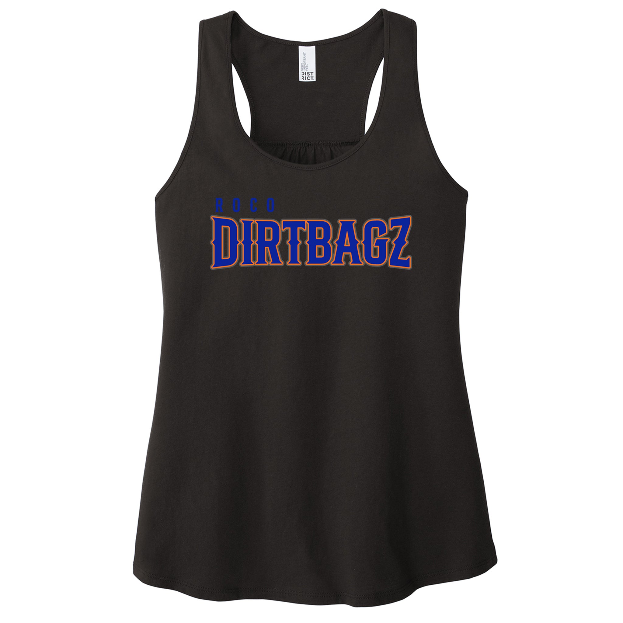Roco Dirtbagz Baseball District Women’s V.I.T. ™ Racerback Tank