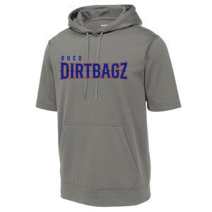 Roco Dirtbagz Baseball Sport-Tek ® Sport-Wick ® Fleece Short Sleeve Hooded Pullover