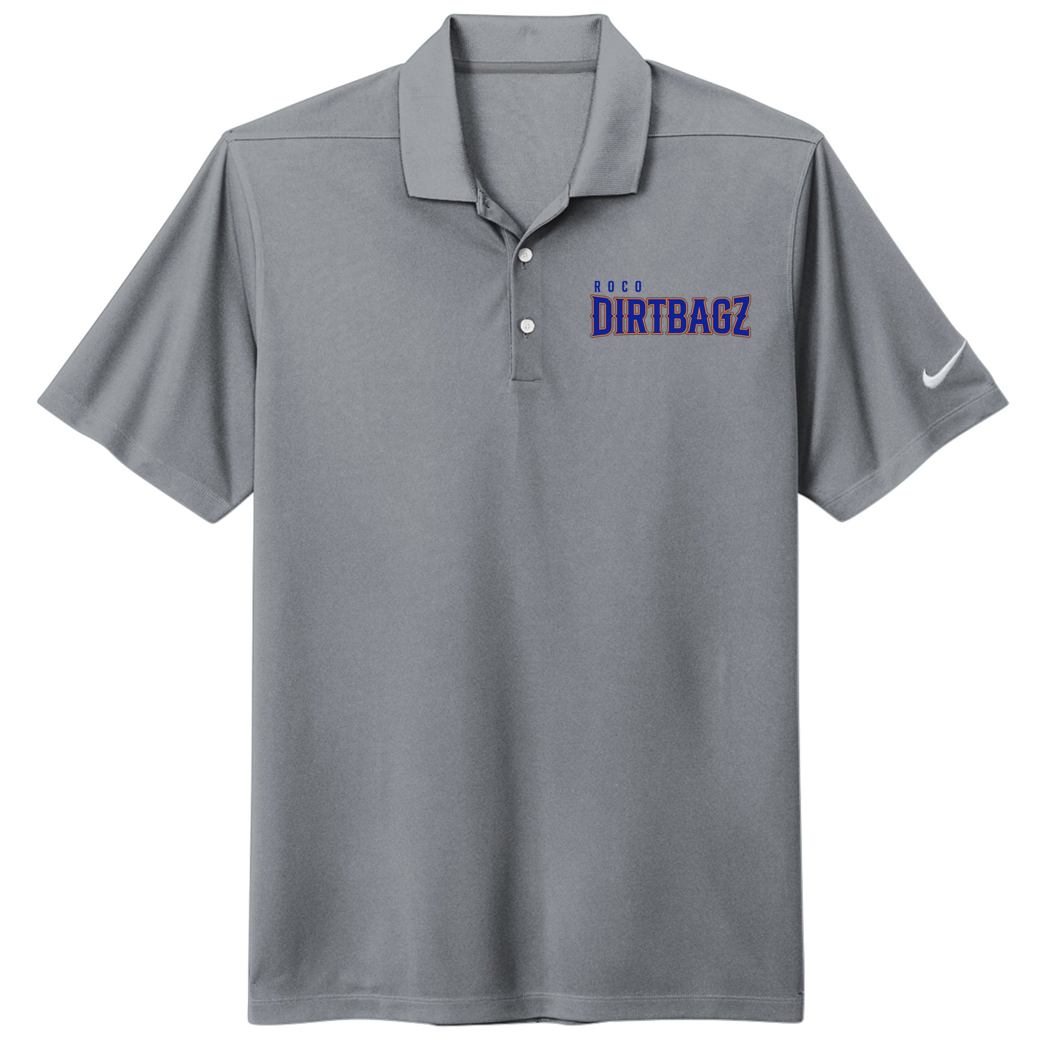 Roco Dirtbagz Baseball Nike Dri-FIT Micro Pique 2.0 Pocket Polo