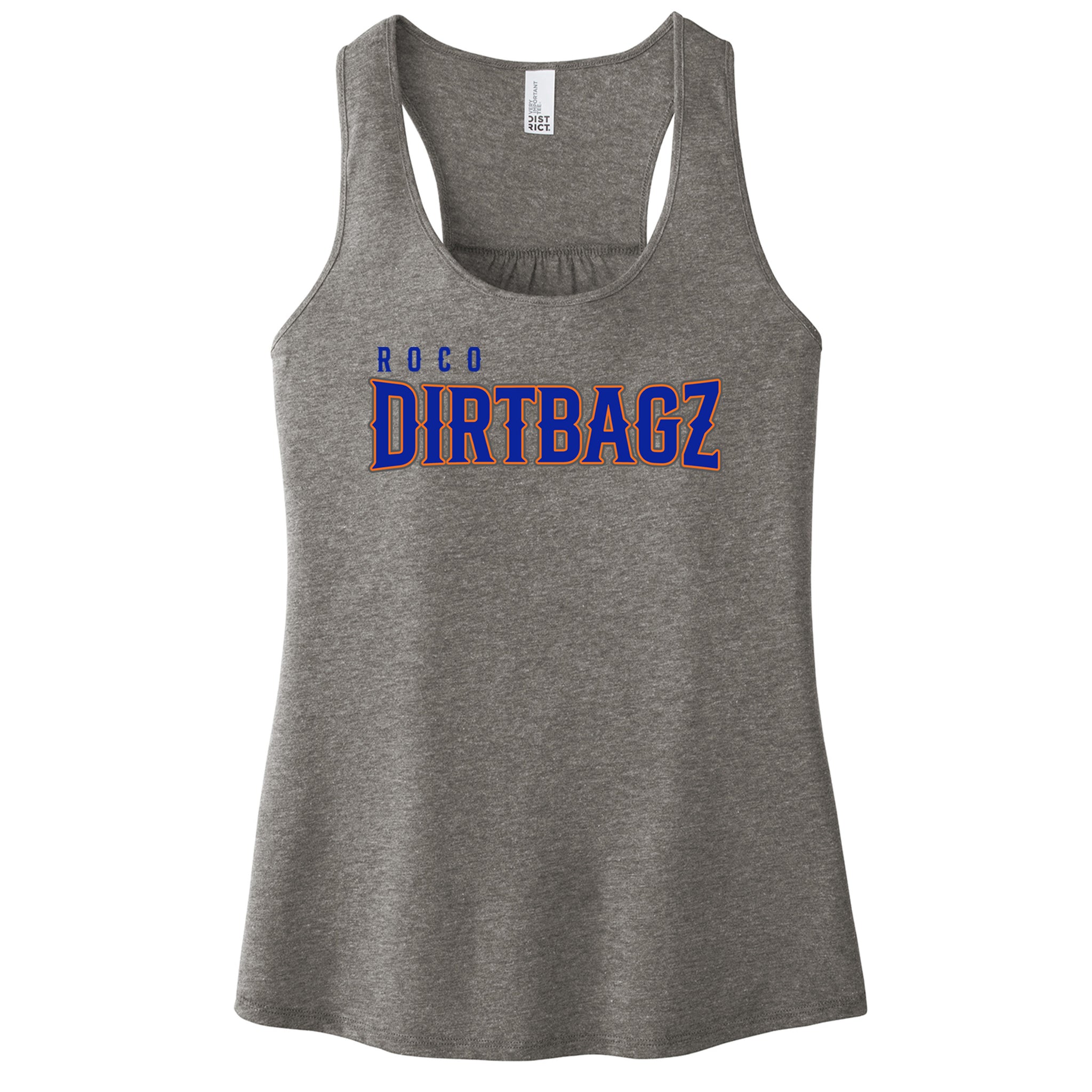 Roco Dirtbagz Baseball District Women’s V.I.T. ™ Racerback Tank