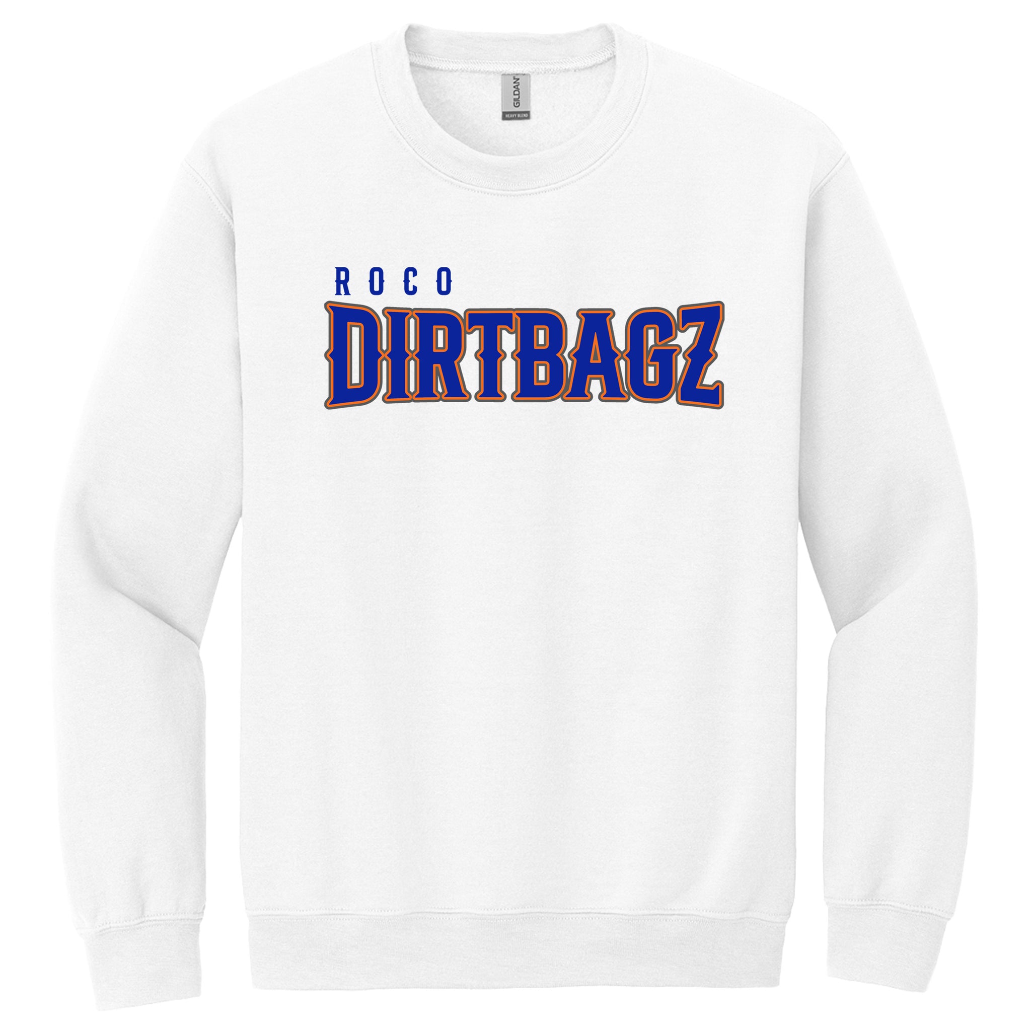 Roco Dirtbagz Baseball Gildan® Heavy Blend™ Crewneck Sweatshirt