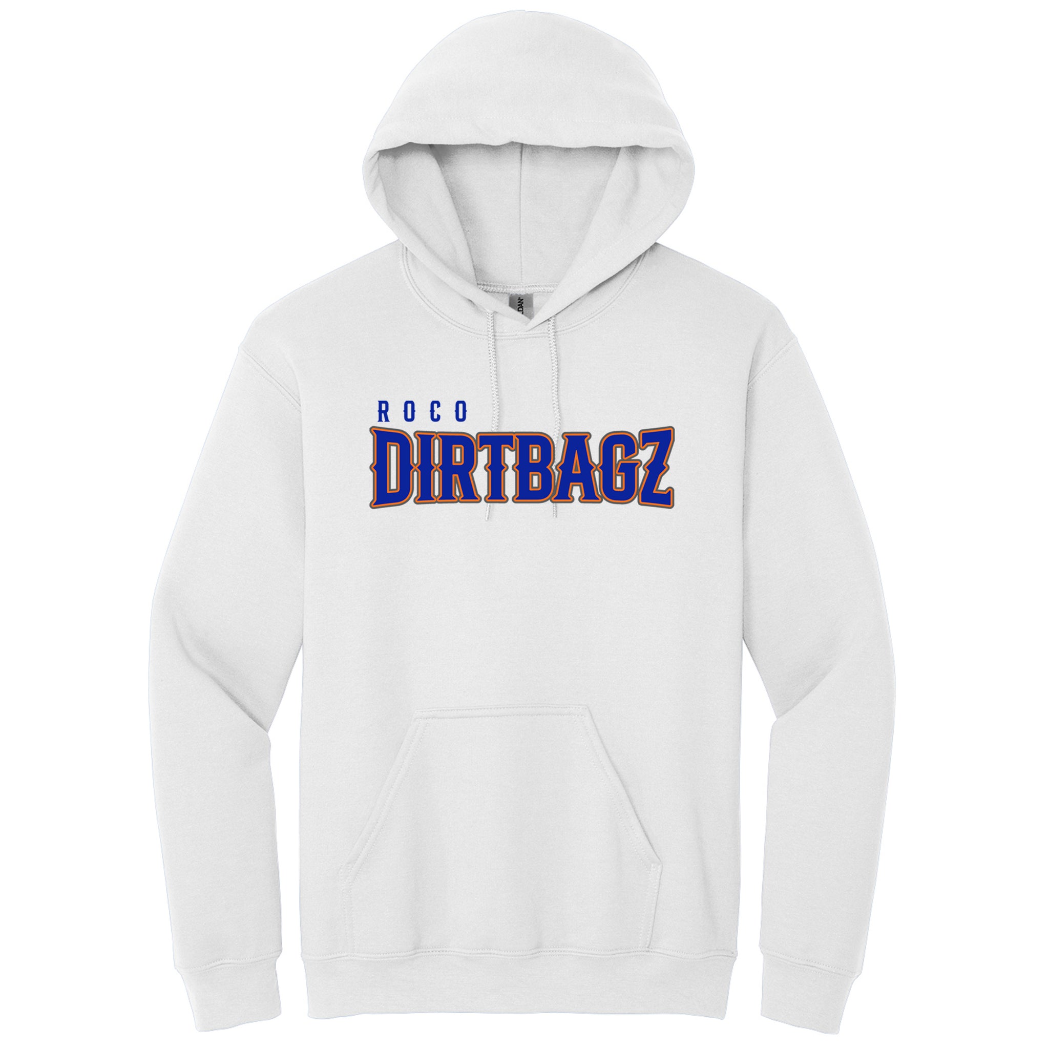 Roco Dirtbagz Baseball Gildan® Heavy Blend™ Hooded Sweatshirt