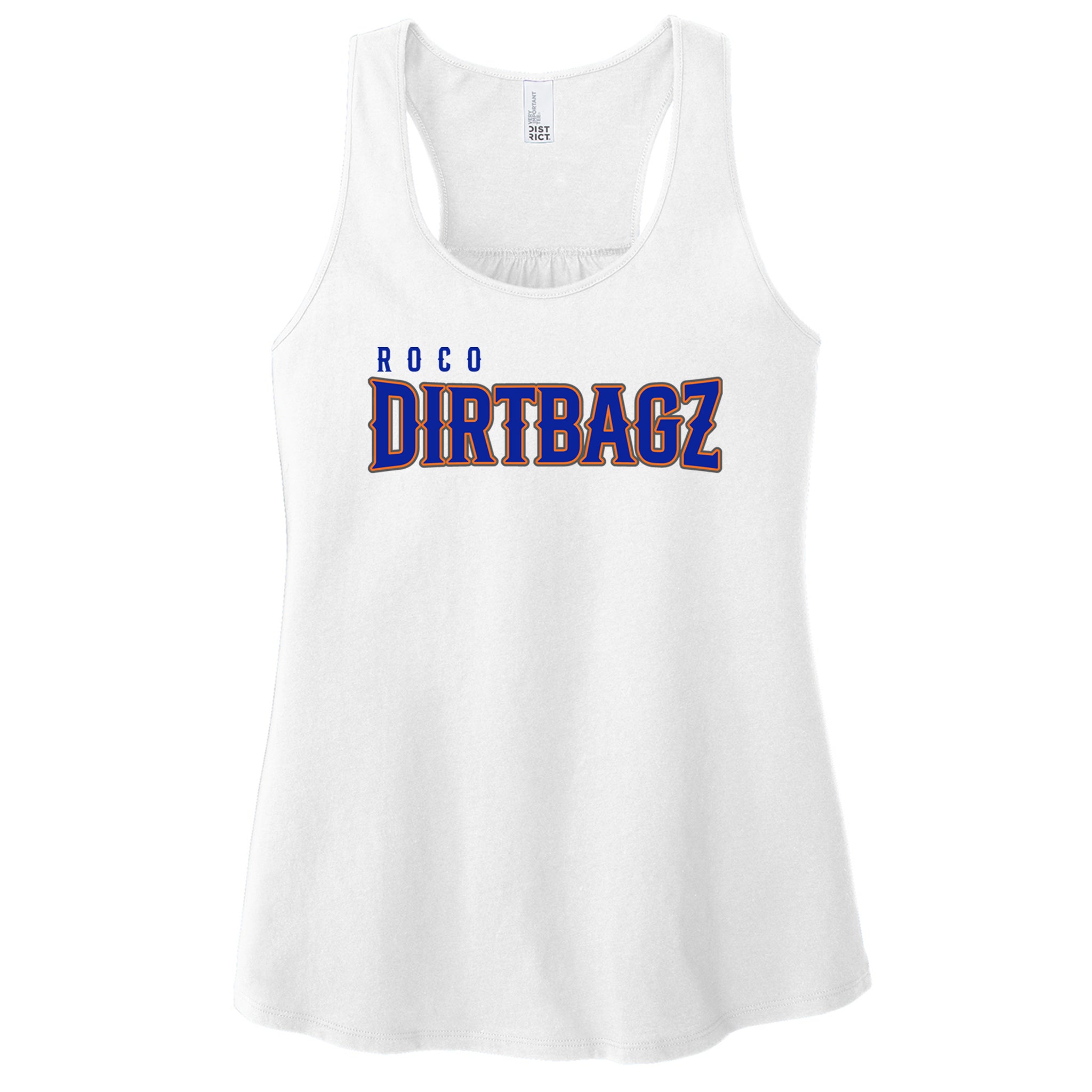 Roco Dirtbagz Baseball District Women’s V.I.T. ™ Racerback Tank