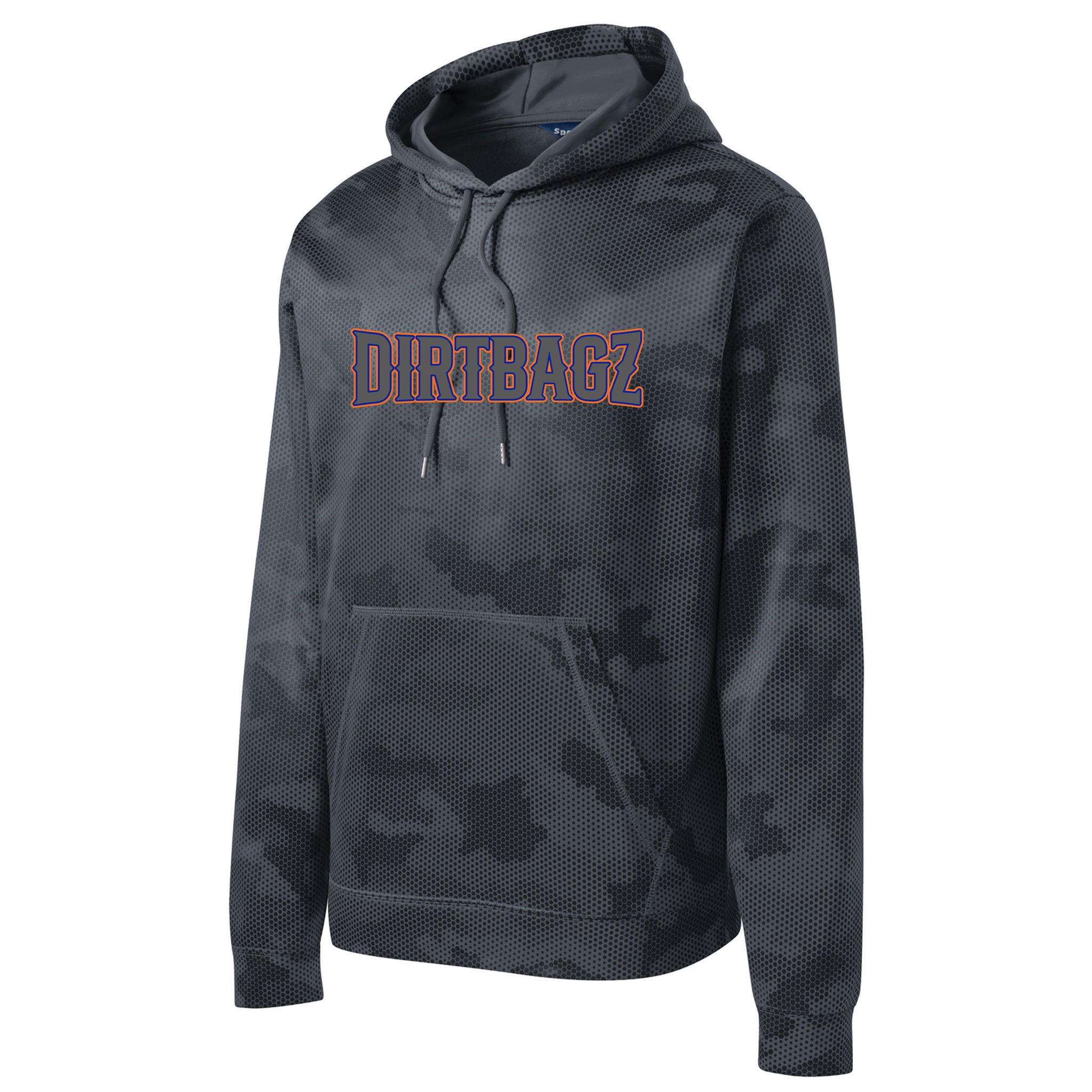 Roco Dirtbagz Baseball Sport-Tek® Sport-Wick® CamoHex Fleece Hooded Pullover