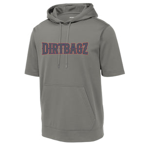 Roco Dirtbagz Baseball Sport-Tek ® Sport-Wick ® Fleece Short Sleeve Hooded Pullover