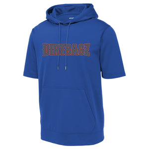 Roco Dirtbagz Baseball Sport-Tek ® Sport-Wick ® Fleece Short Sleeve Hooded Pullover