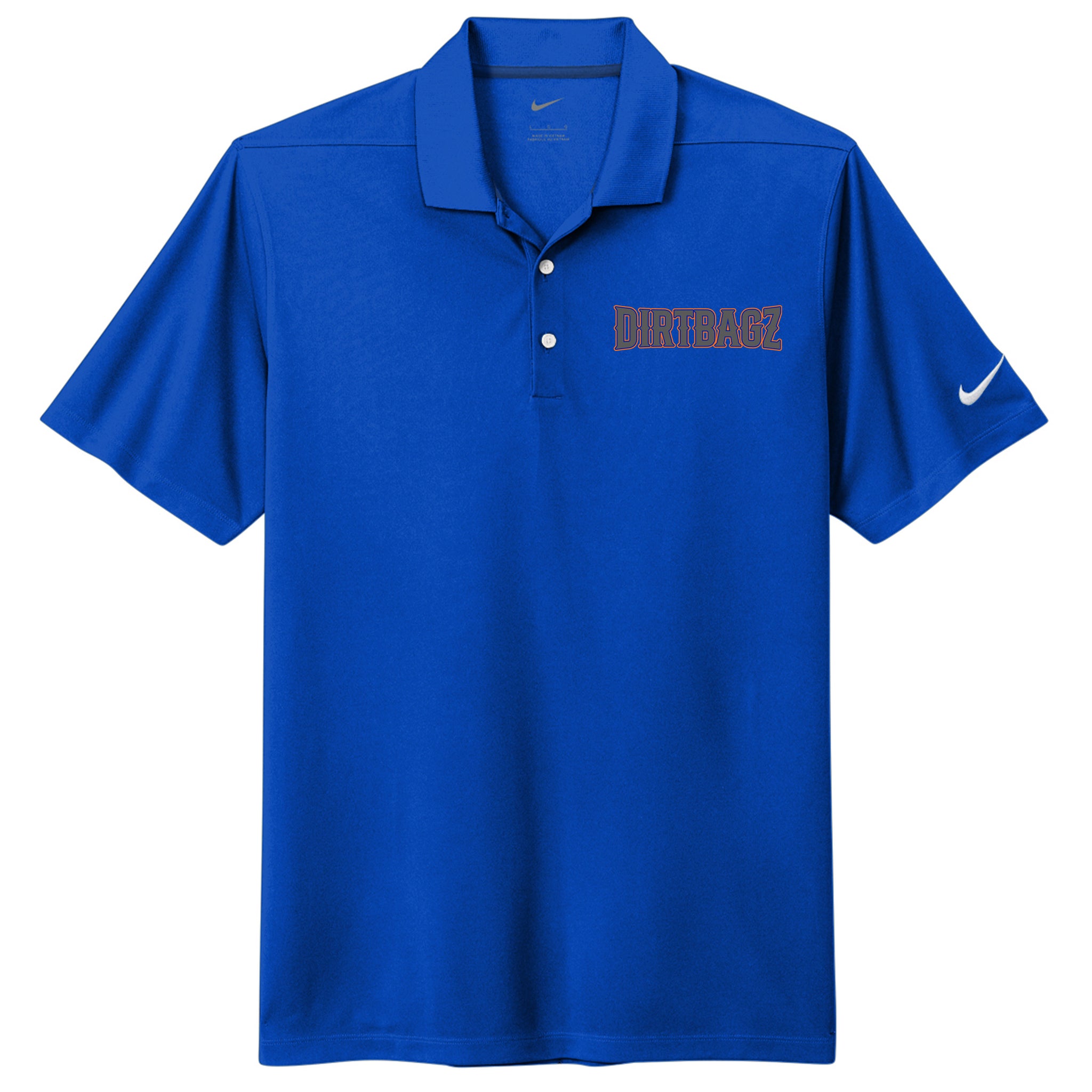 Roco Dirtbagz Baseball Nike Dri-FIT Micro Pique 2.0 Pocket Polo