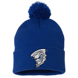 Roco Dirtbagz Baseball Sportsman 12" Pom-Pom Cuffed Beanie