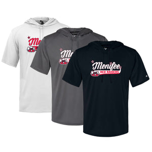 Menifee Red Raiders Fastpitch Badger B-Core Hooded T-Shirt