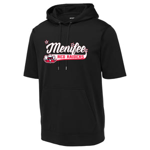 Menifee Red Raiders Fastpitch Sport-Tek ® Sport-Wick ® Fleece Short Sleeve Hooded Pullover