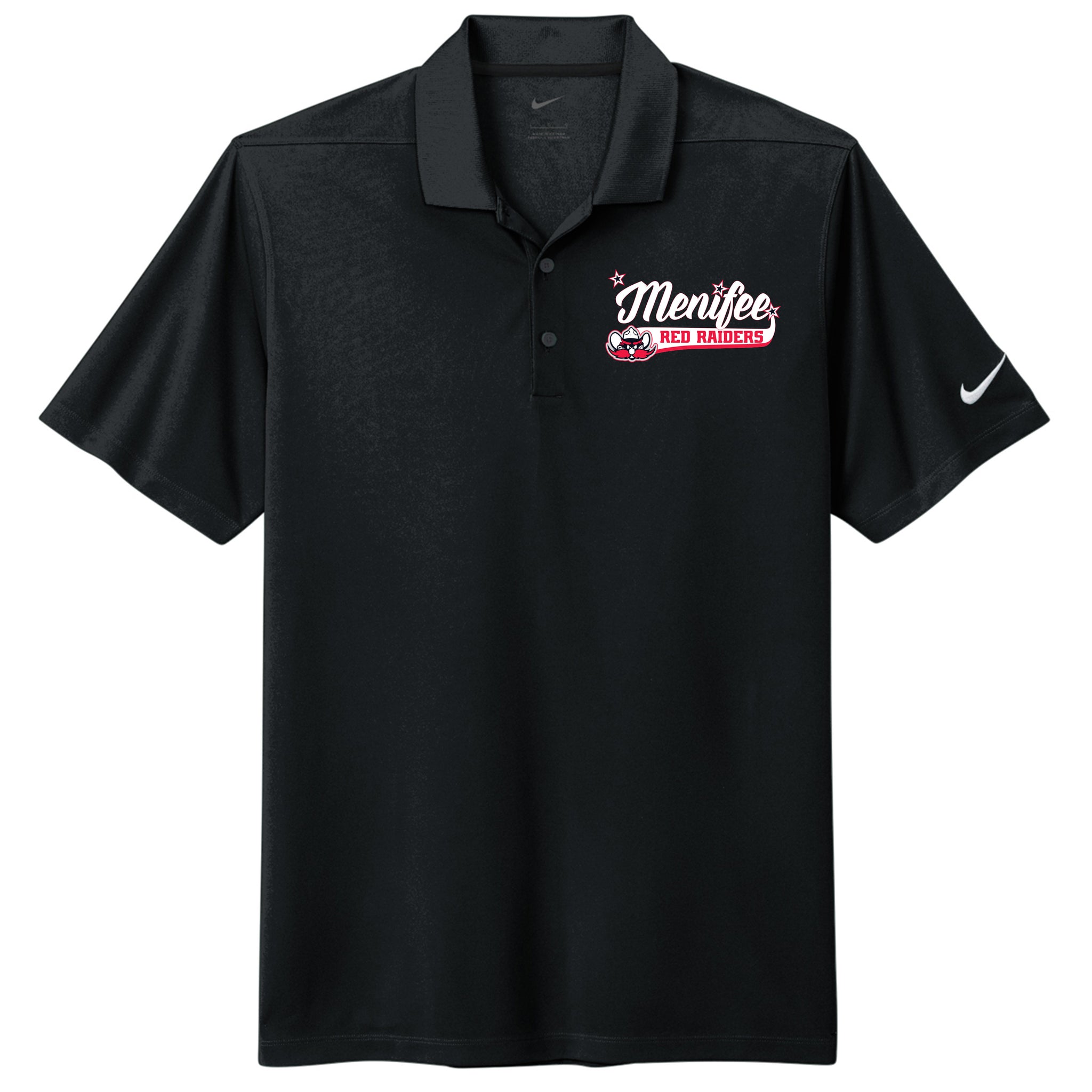 Menifee Red Raiders Fastpitch Nike Dri-FIT Micro Pique 2.0 Pocket Polo