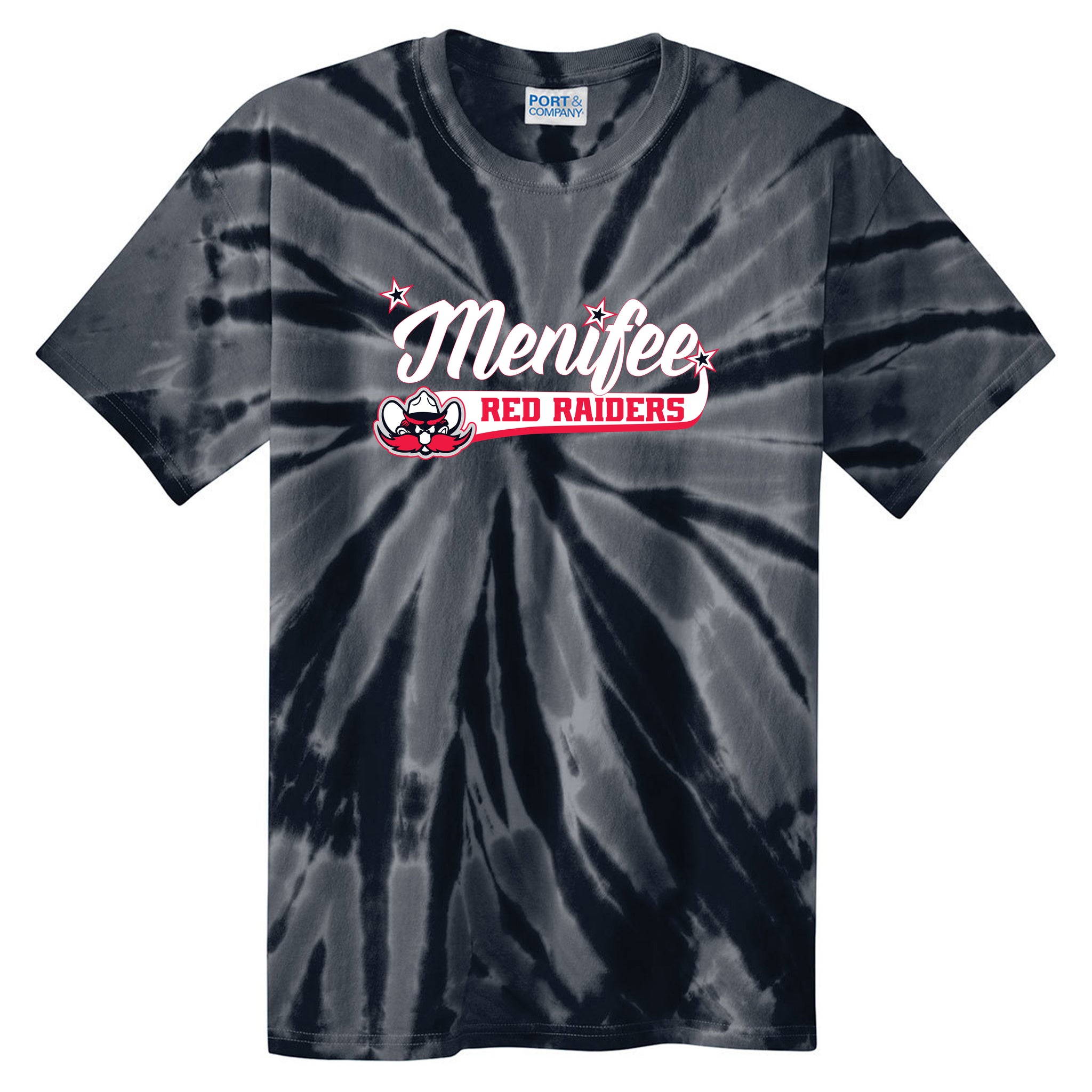 Menifee Red Raiders Fastpitch Port & Company® Tie-Dye Tee