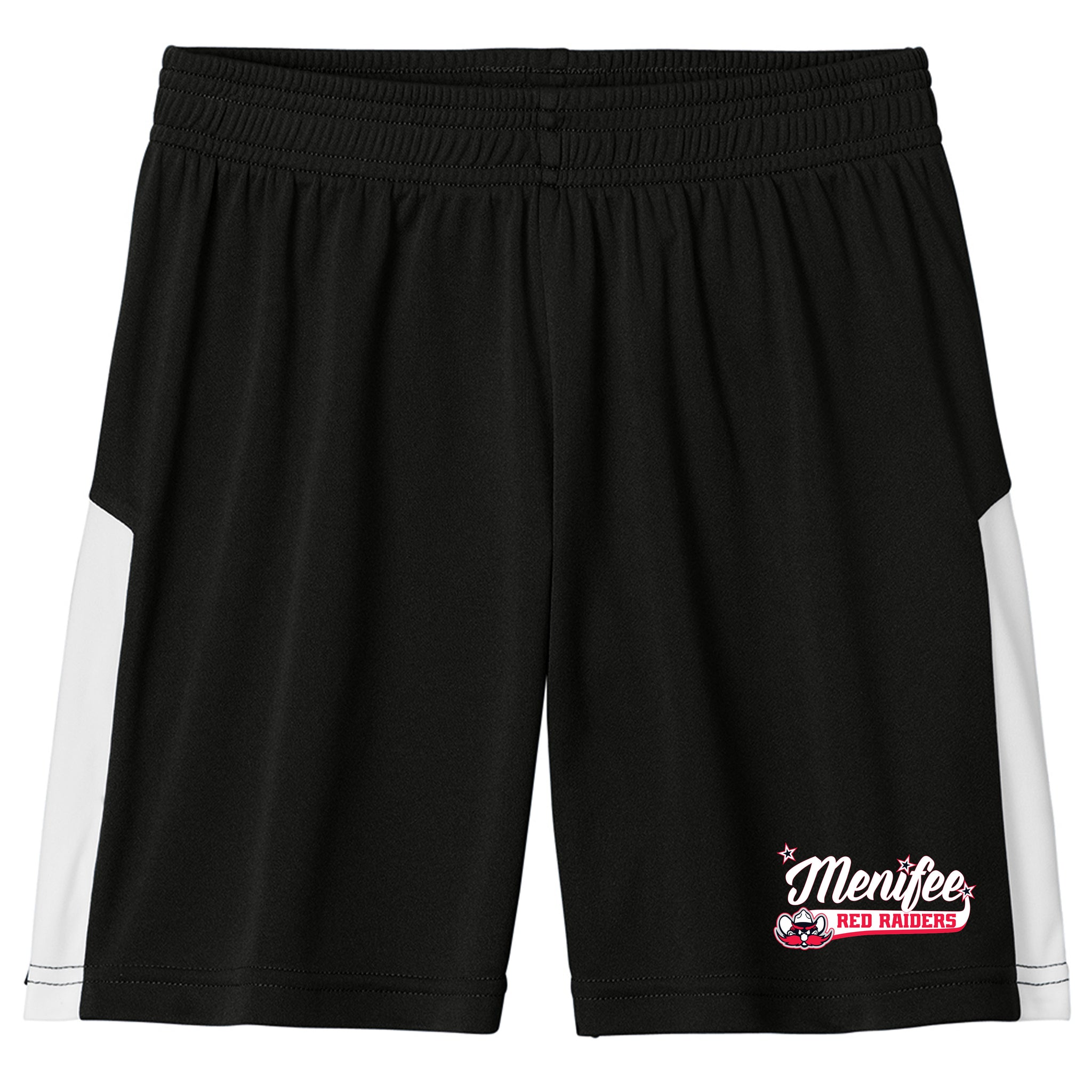 Menifee Red Raiders Fastpitch Sport-Tek® Women's/Girl's Club 5” Short