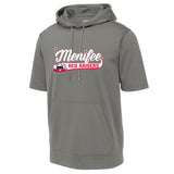 Menifee Red Raiders Fastpitch Sport-Tek ® Sport-Wick ® Fleece Short Sleeve Hooded Pullover