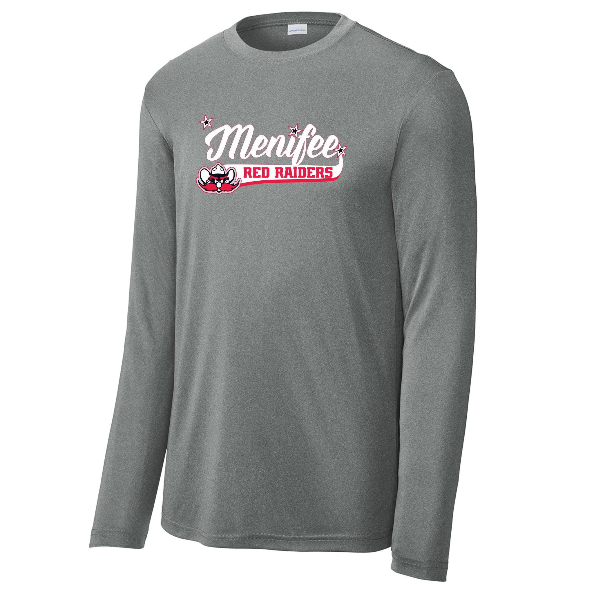 Menifee Red Raiders Fastpitch Sport-Tek® Long Sleeve PosiCharge® Competitor™ Tee