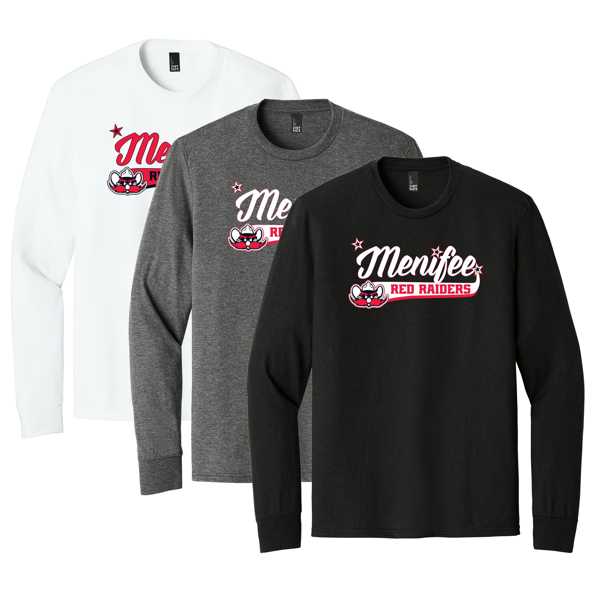 Menifee Red Raiders Fastpitch Perfect Tri ® Long Sleeve Tee
