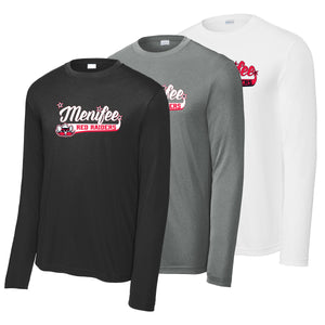 Menifee Red Raiders Fastpitch Sport-Tek® Long Sleeve PosiCharge® Competitor™ Tee