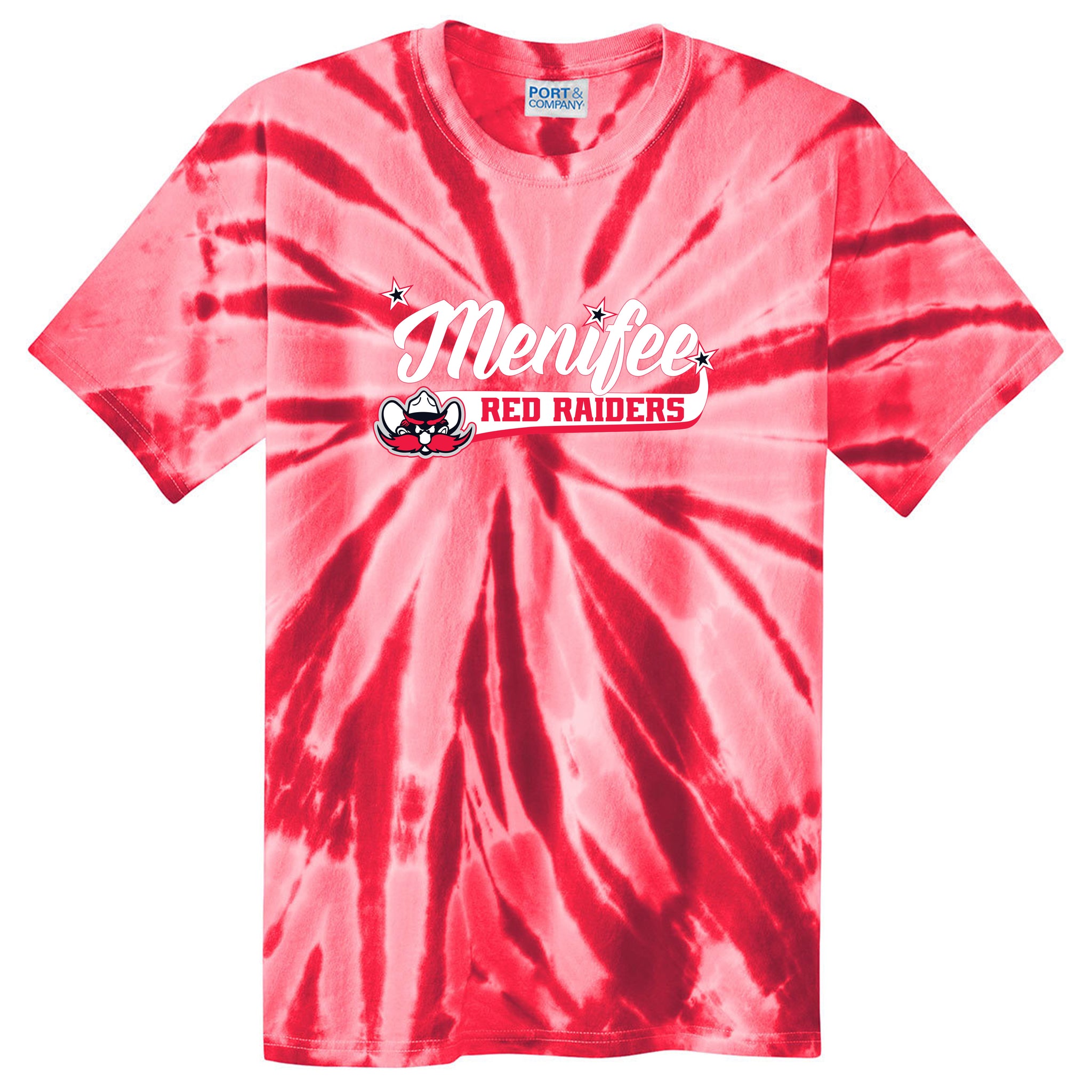 Menifee Red Raiders Fastpitch Port & Company® Tie-Dye Tee