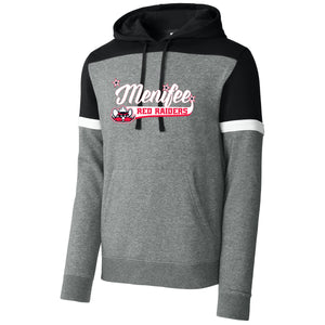 Menifee Red Raiders Fastpitch Sport-Tek® Drive Fleece Colorblock Hoodie