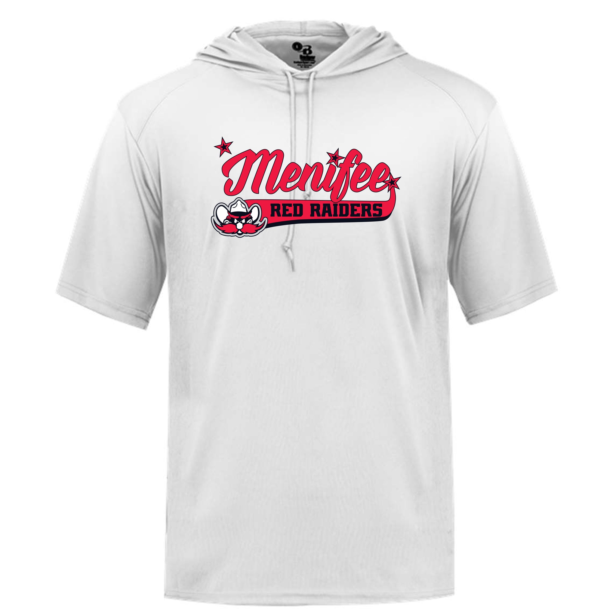 Menifee Red Raiders Fastpitch Badger B-Core Hooded T-Shirt