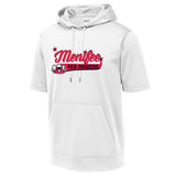 Menifee Red Raiders Fastpitch Sport-Tek ® Sport-Wick ® Fleece Short Sleeve Hooded Pullover