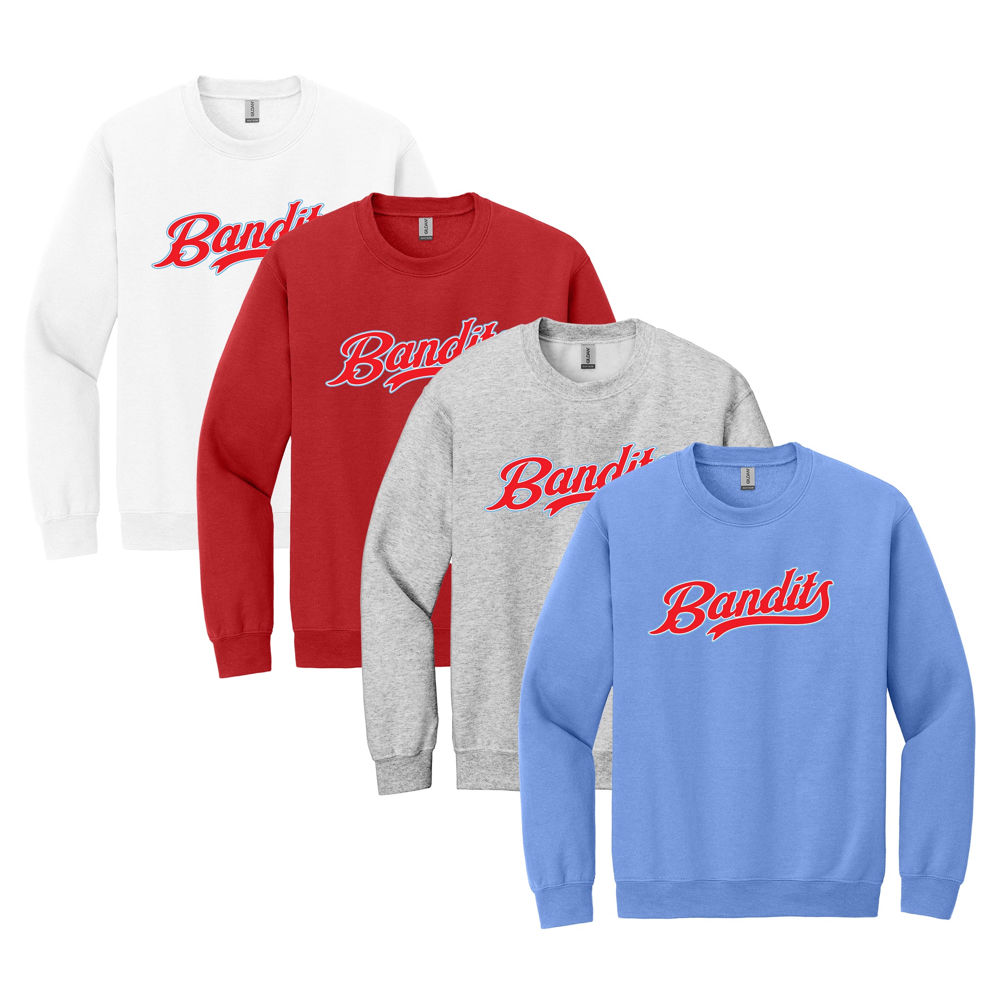 Sandlot Bandits Baseball Gildan® Heavy Blend™ Crewneck Sweatshirt