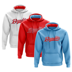 Sandlot Bandits Baseball Mens/Boys Full Sublimation Hoodie