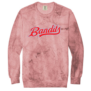 Sandlot Bandits Baseball Color Blast Crewneck Sweatshirt