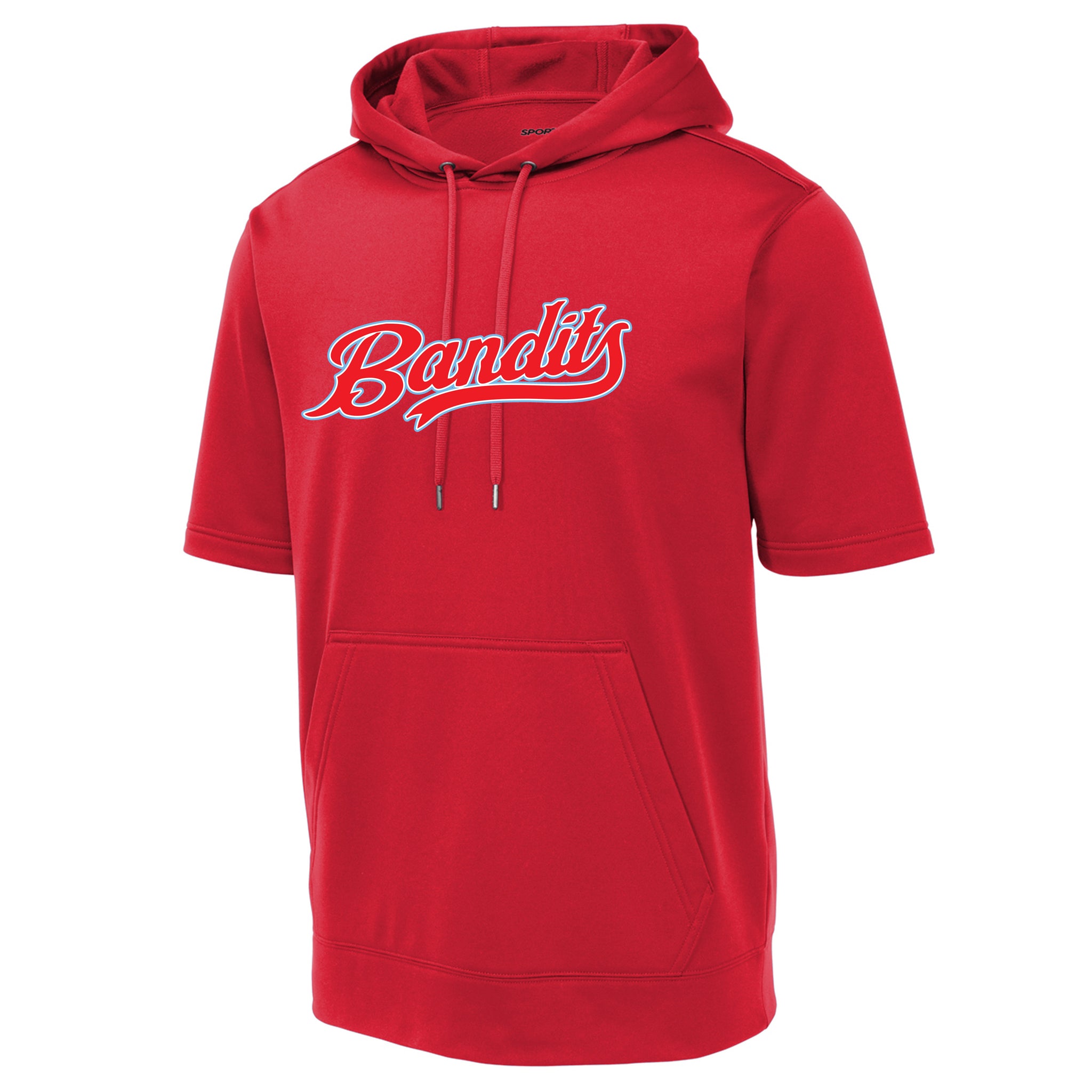 Sandlot Bandits Baseball Sport-Tek ® Sport-Wick ® Fleece Short Sleeve Hooded Pullover