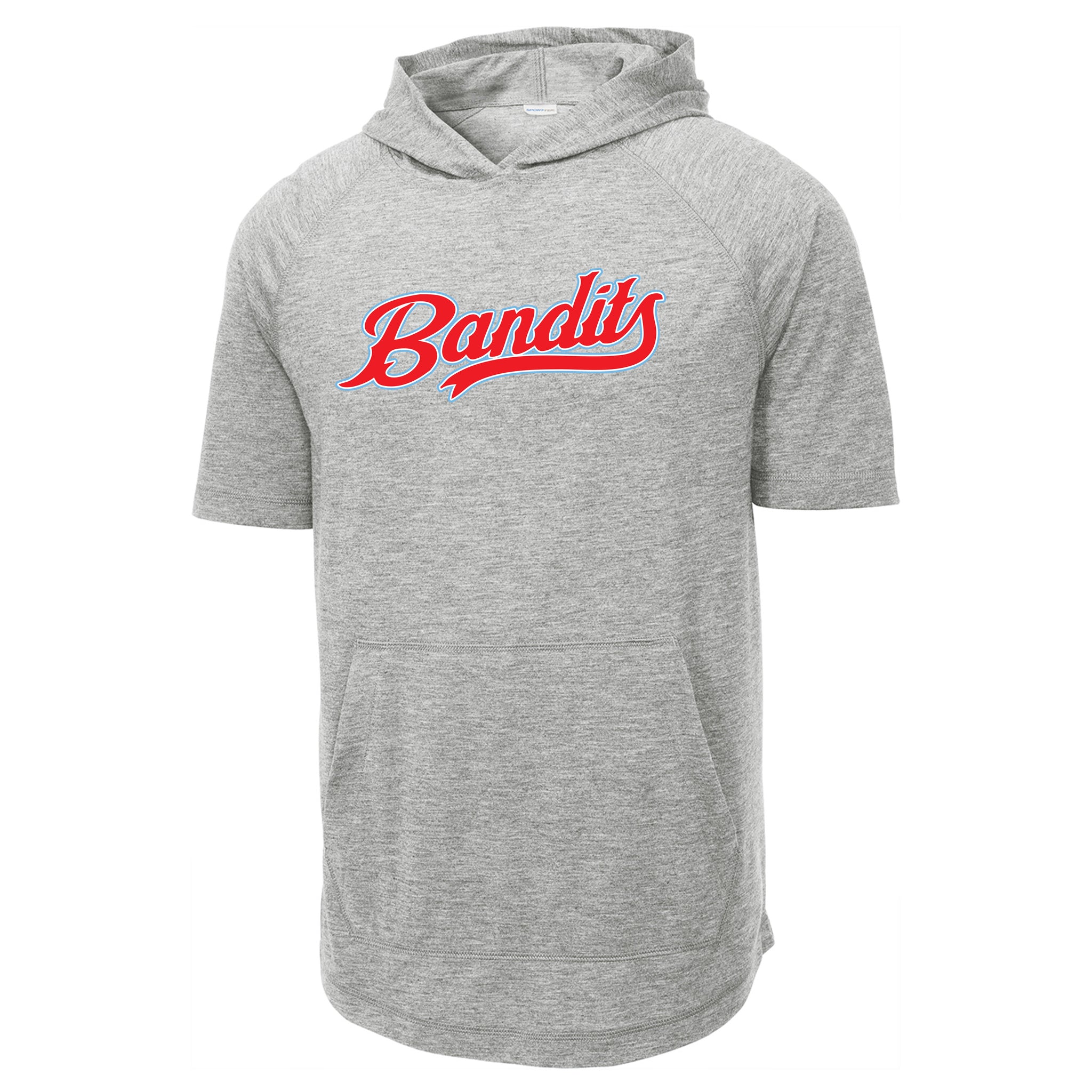 Sandlot Bandits Baseball Sport-Tek ® PosiCharge ® Tri-Blend Wicking Short Sleeve Hoodie